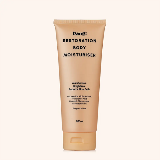 An image of a skincare product body lotion in a tube