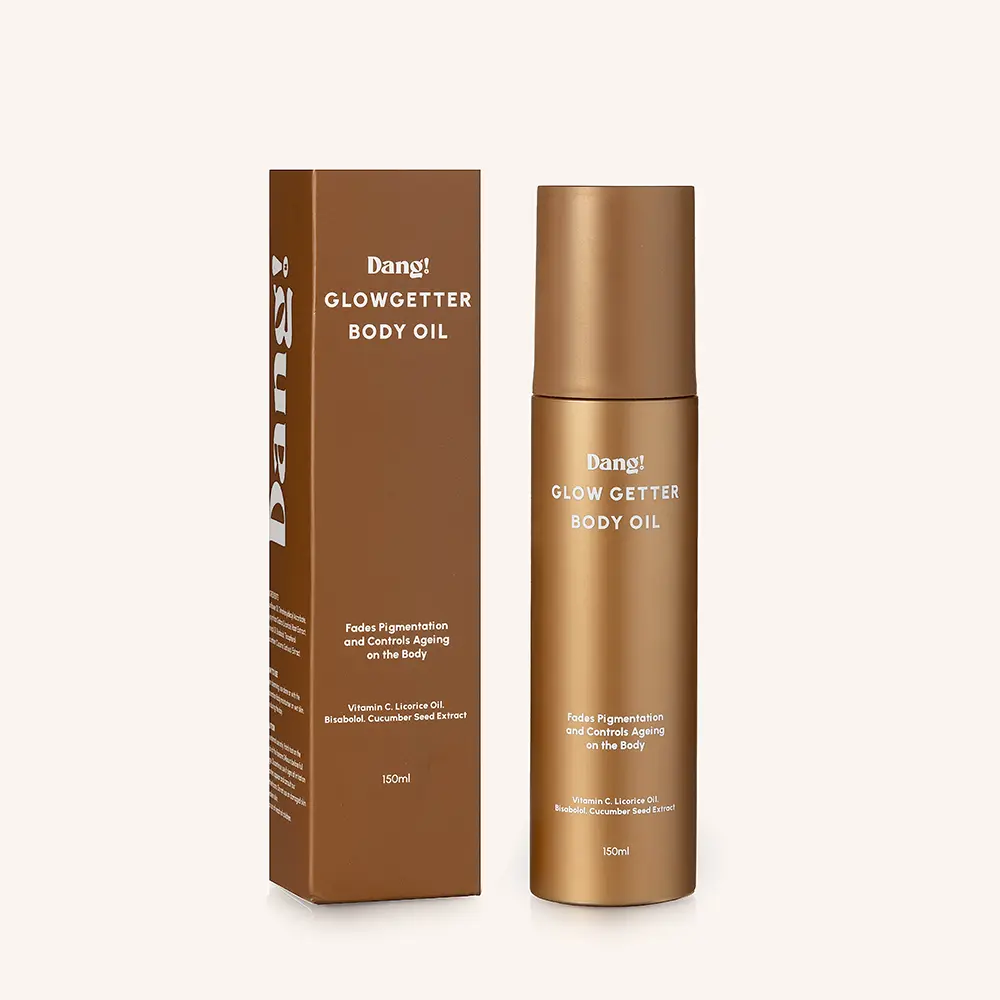 Glow getter body oil