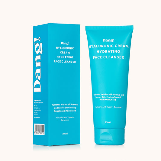 An image of a cream cleanser for sensitive skin in a tube