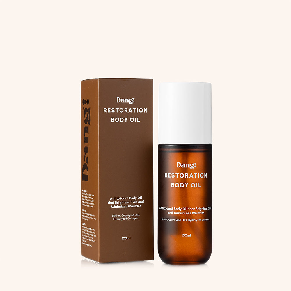 Restoration body moisturizer-body glow oil